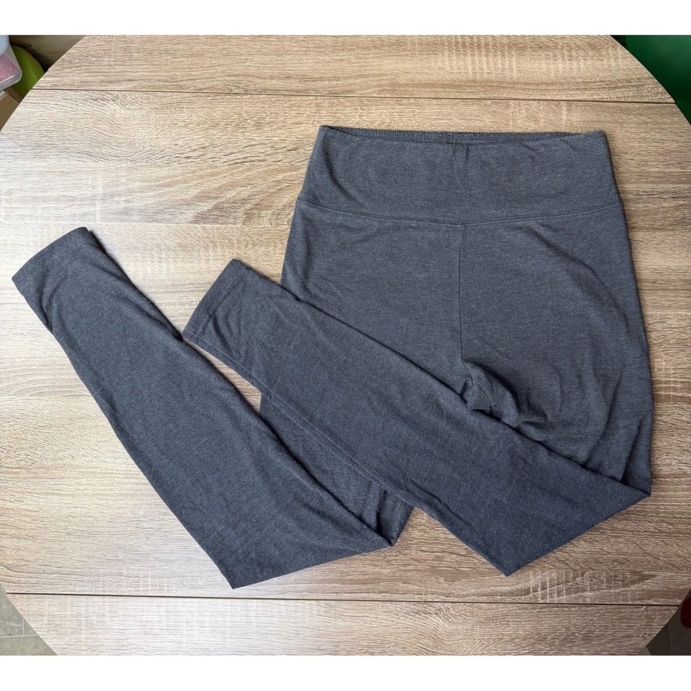Wild Fable Womens XS Charcoal Gray Heather High Waisted Cotton Blend Leggings
